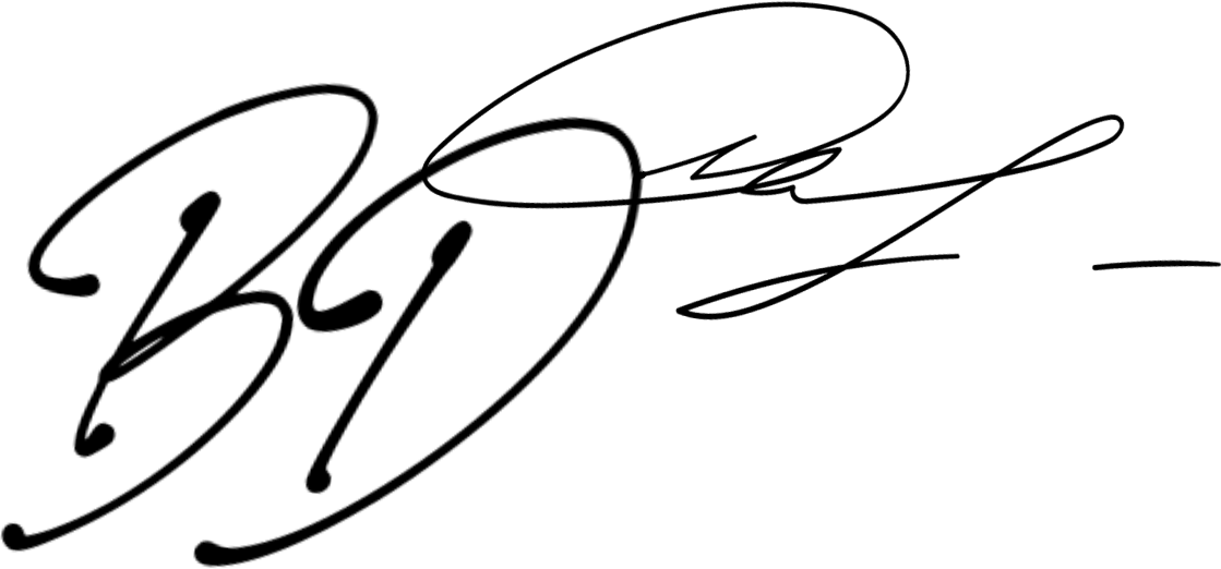 Brian Downes signature